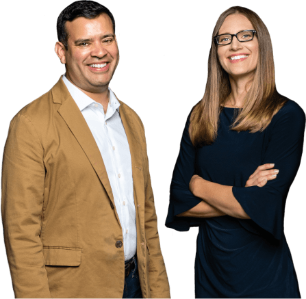 Founders Kristen Carney and Anthony Morales